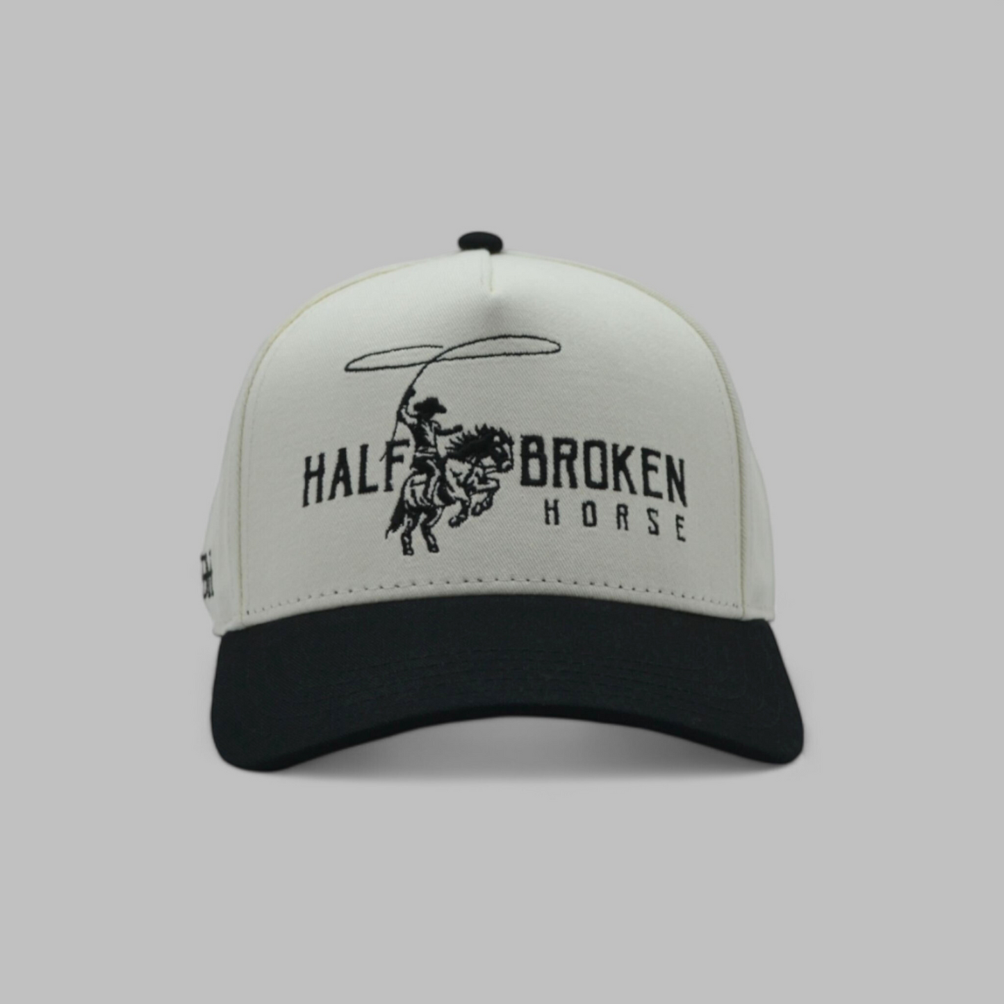 Classic Snapback // Black & Cream