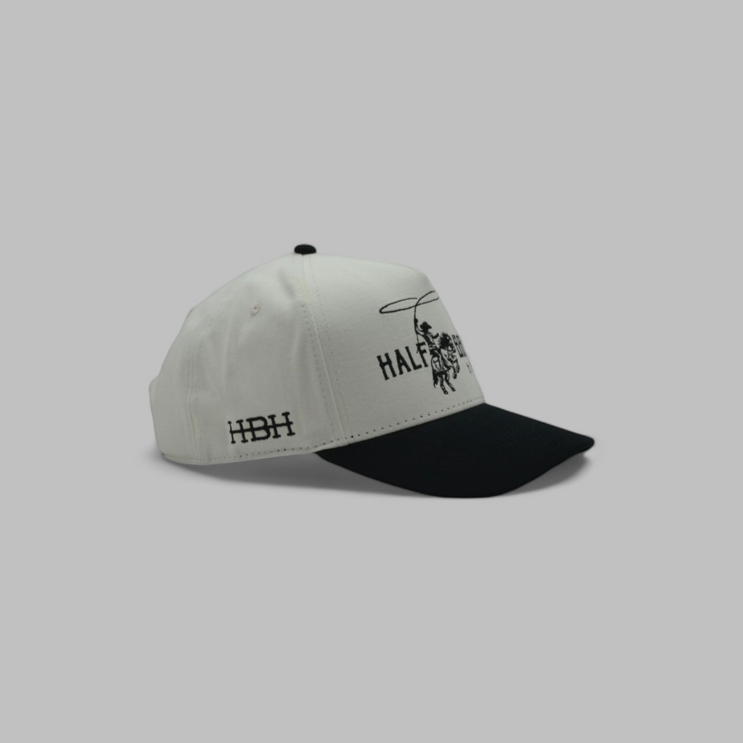 Classic Snapback // Black & Cream