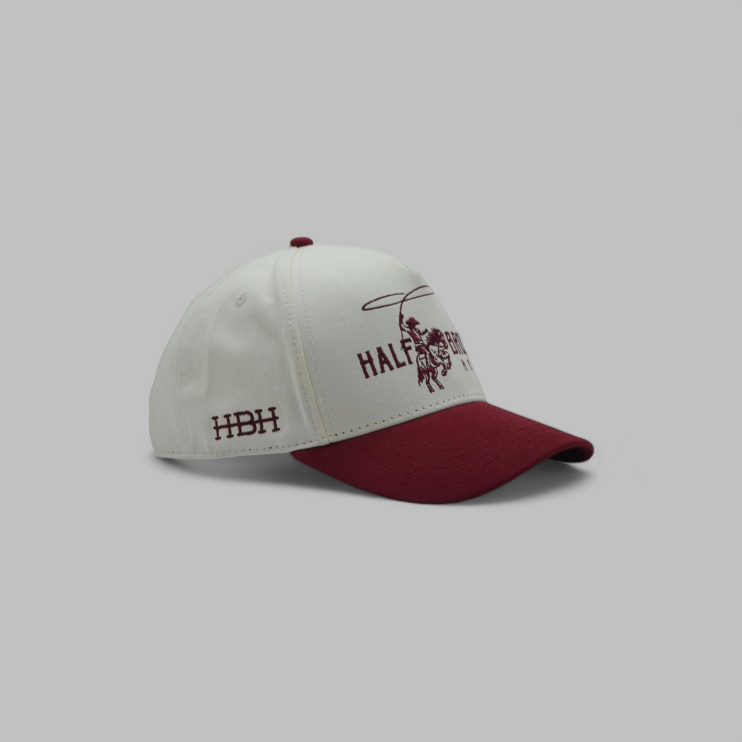 Classic Snapback // Crimson & Cream