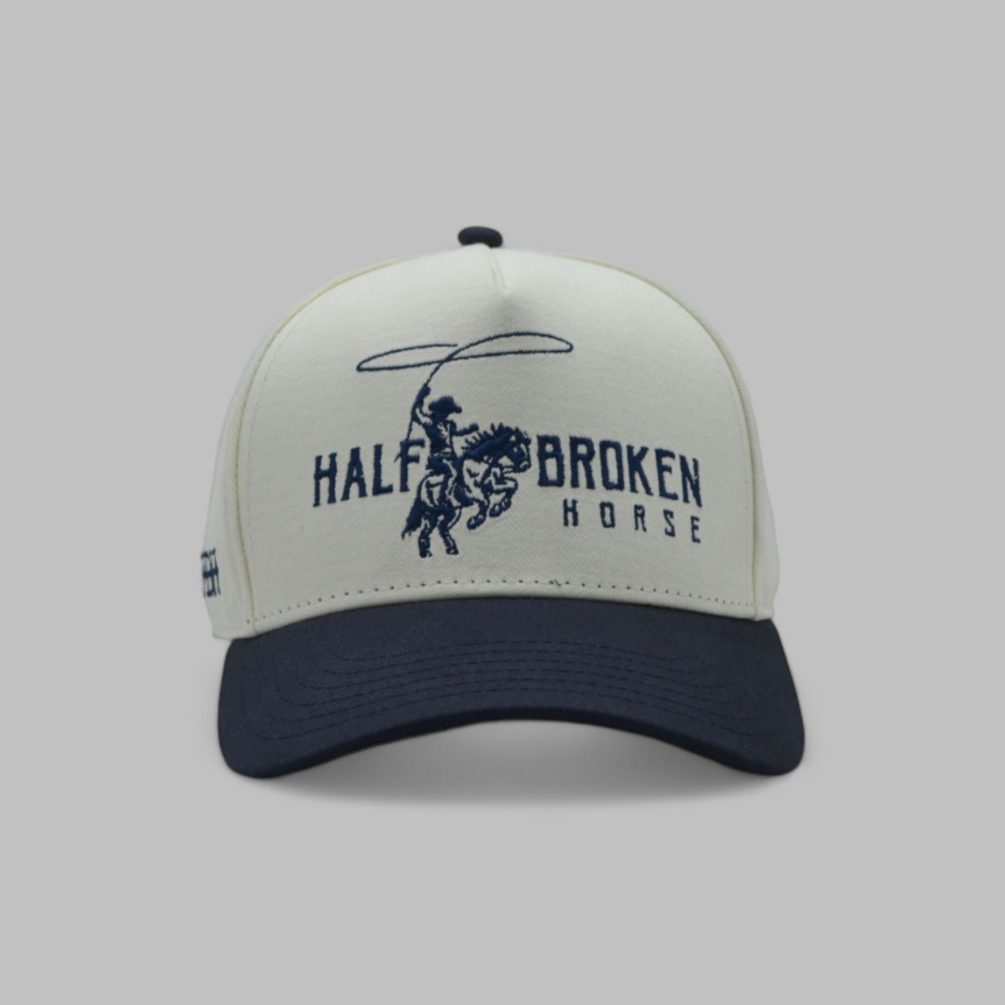 Classic Snapback // Navy & Cream