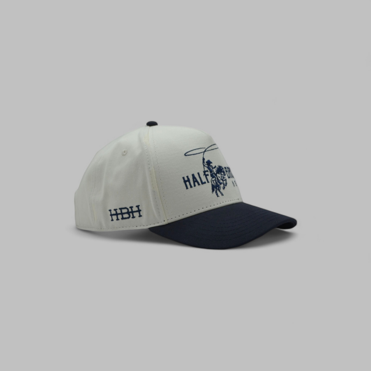 Classic Snapback // Navy & Cream