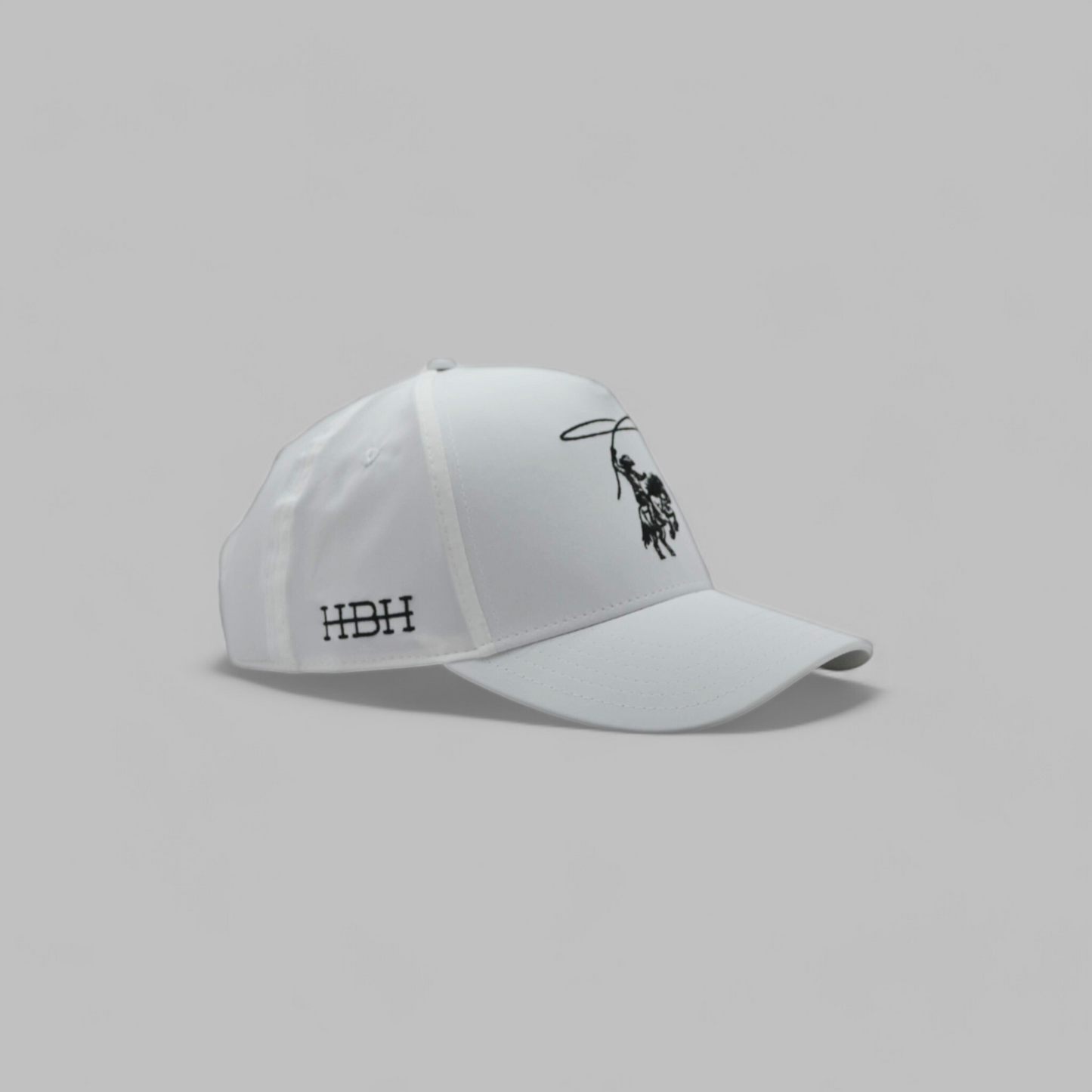 Performance Snapback // White & Black